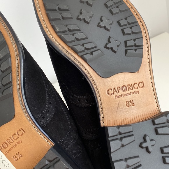 CAPORICCI 921 Black Suede Shoes - Picture 5 of 8